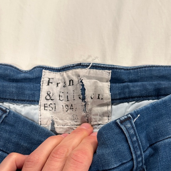 Frank & Eileen Classic Blue Cropped Jeans - Picture 2 of 3